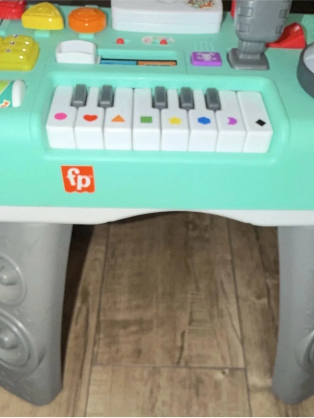Fisher-Price DJ Musical Activity Table with Microphone